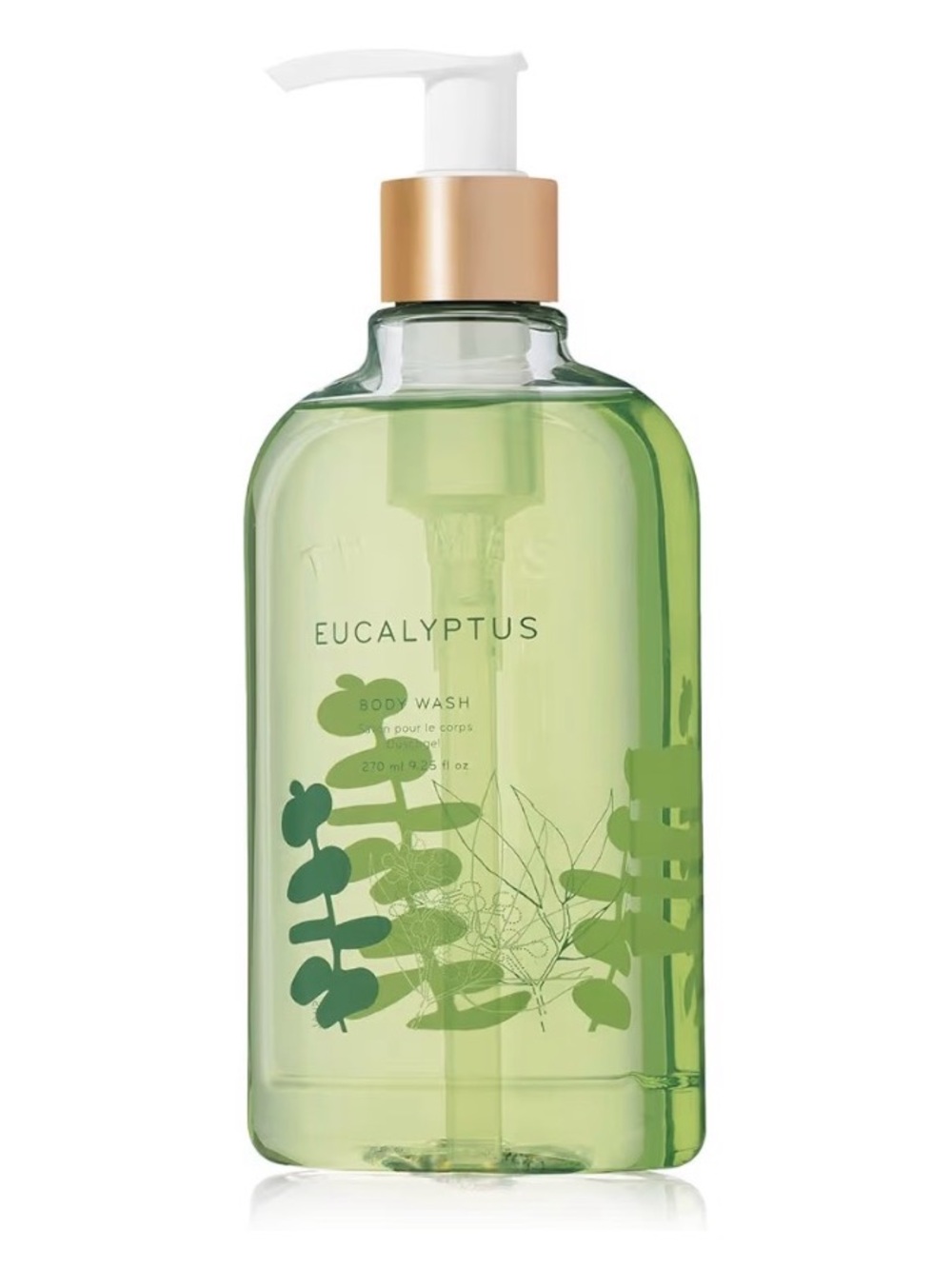 Thymes Moisturizing Body Wash with Pump - Body Soap(Eucalyptus, 9.25 fl oz)